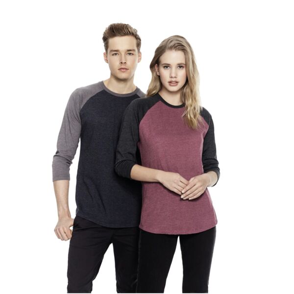 Men's / Unisex Recycled Baseball T-Shirt Thumbnail