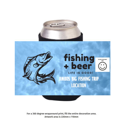 Fishing Trip - Full Colour Stubby Holder 3 Thumbnail