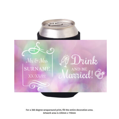 Wedding 1 - Full Colour Stubby Holder Thumbnail