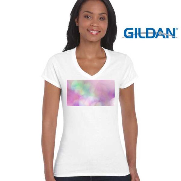 Softstyle Ladies' V-Neck T-Shirt Thumbnail